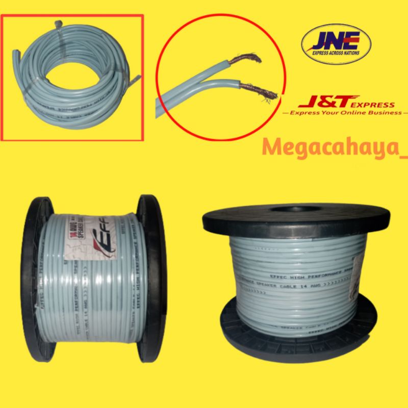 Kabel Speaker 14 Awg Audio Mobil / Kabel Subwoofer Awg 14 Sound Speaker Mobil