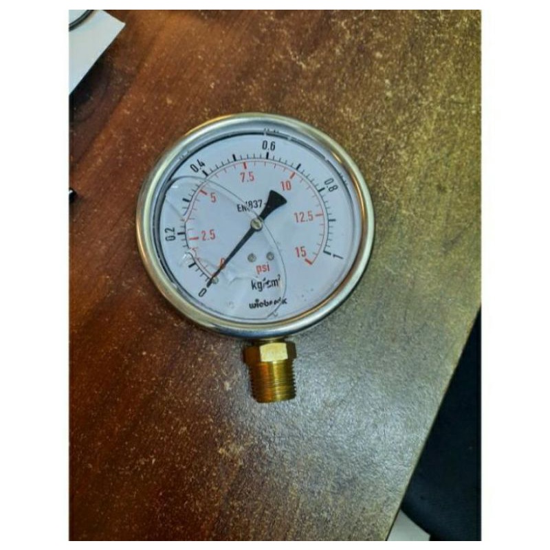 Pressure Gauge 4" inch 70 Bar (kg/cm2) Stainless