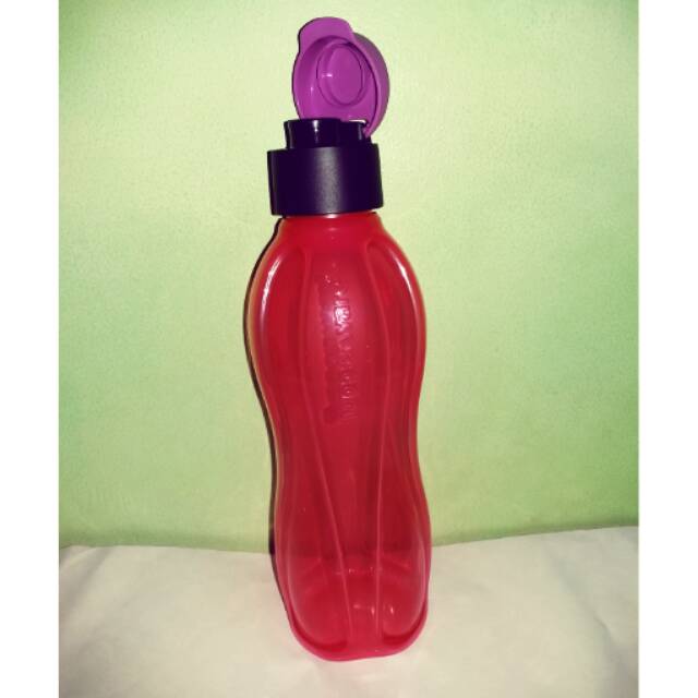 TUPPERWARE....ECO BOTOL PINK FLIP UNGU 750ML