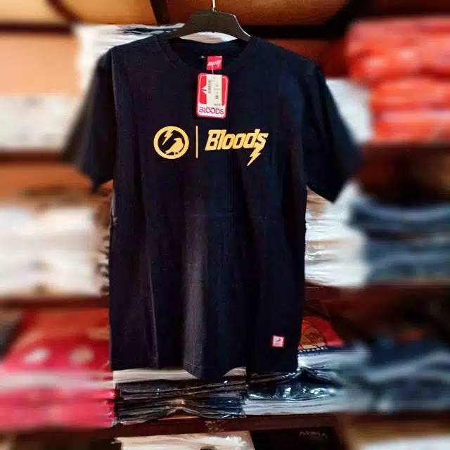  Kaos  Bloods Grosir Asli Cotton Combed 30s 100 Premium 