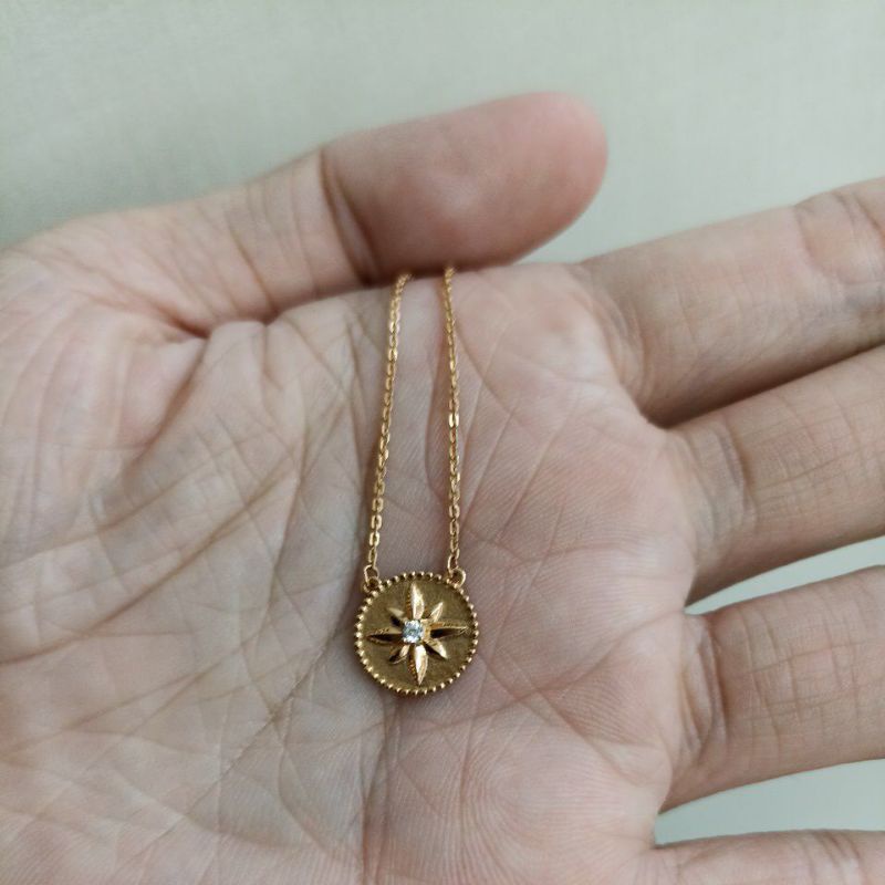 Kalung Galaxy Polaris Series Sandra Dewi Gold 18k