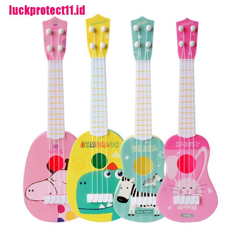 Lucktoy Mainan Alat Musik Gitar Ukulele Montessori Untuk Edukasi Anak