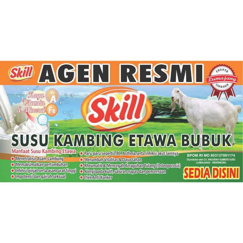 

SKILL - Susu Kambing Etawa Bubuk (100% Original) Obat Kanker, Harga Promo ❤️
