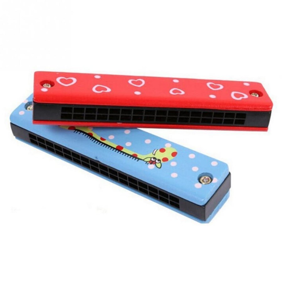 TERLARIS PROMO NEW PRODUK Mainan Anak Alat Musik Harmonika Musical Toy 16 Holes Alat Musik Tiup / Harmonica No.1031