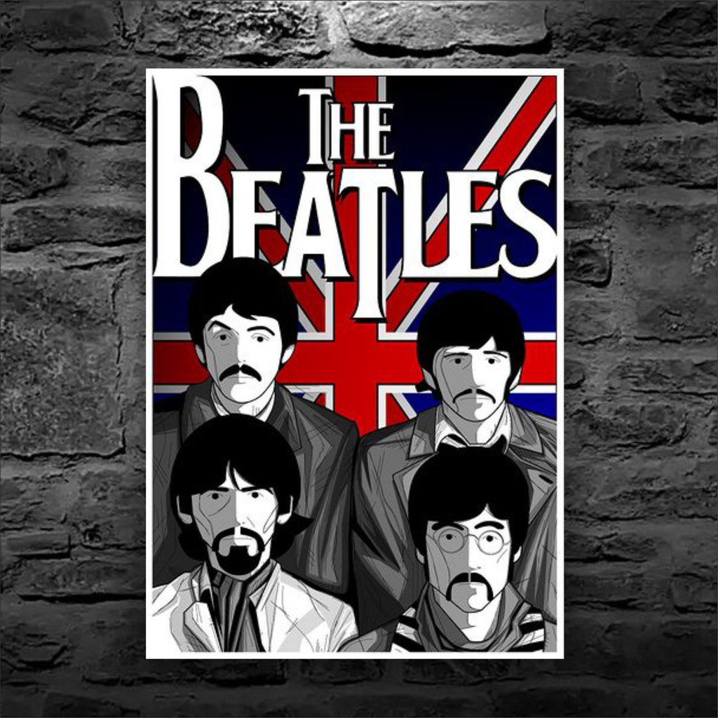 Poster Kayu Band Music Legend Hiasan Kamar