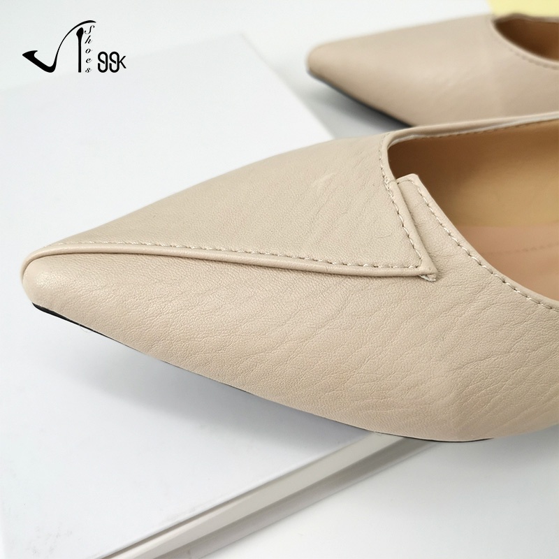 Women's Casual Softy Plain Slip On Ballerina Flat Shoes / Sepatu Flat Wanita 5222 (36-40)-6