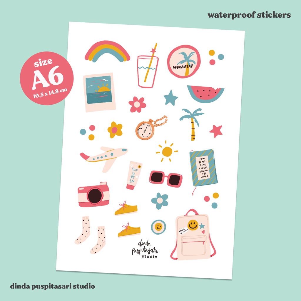 

Holiday Sticker Sheet A6