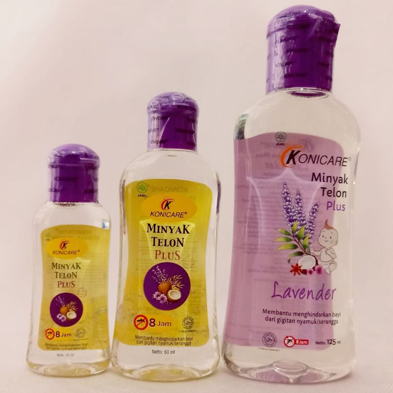 Konicare Minyak Telon dan Minyak Kayu Putih 30mL 60mL 125mL