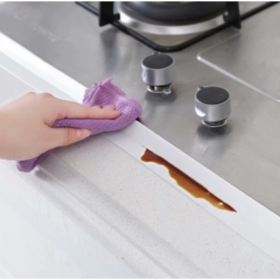 (BOW) Lakban Seal Tape Adhesive PVC Anti Air Penutup Celah Wastafel Dapur 1(750)