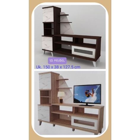 RAK TV WALL UNIT MINIMALIS