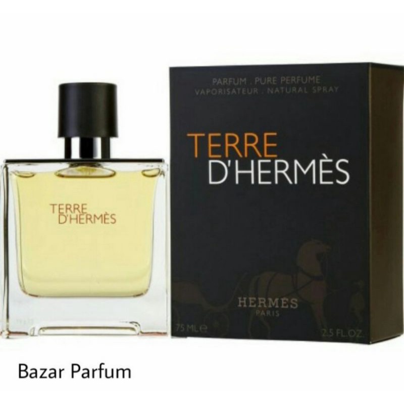 Parfum Pria Original Terre D'Hermes Pure Perfume
