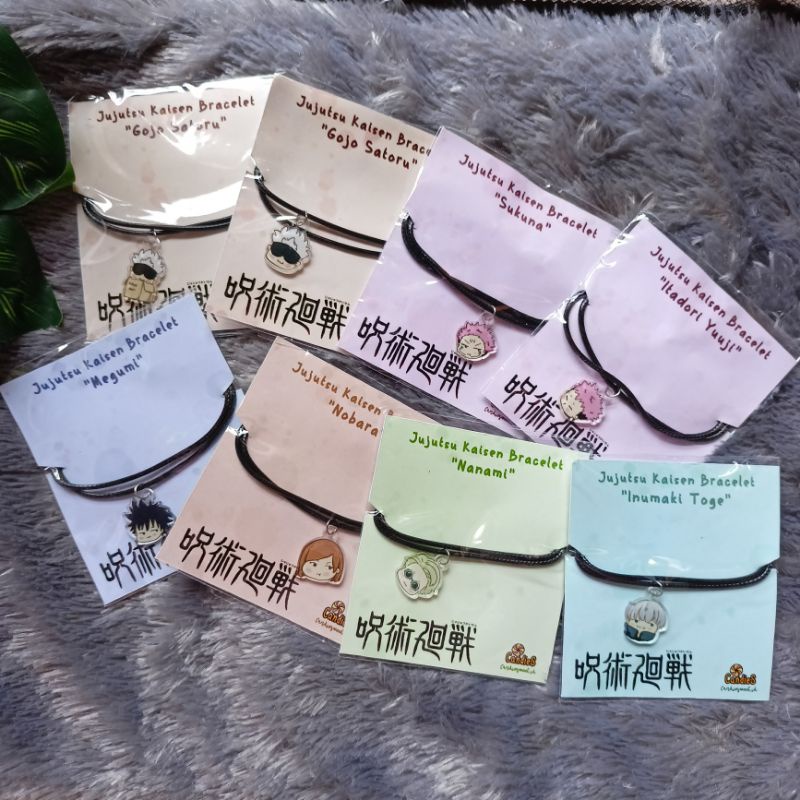 JUJUTSU KAISEN (JJK) Gelang/Bracelet Anime Fanmerch by Candies