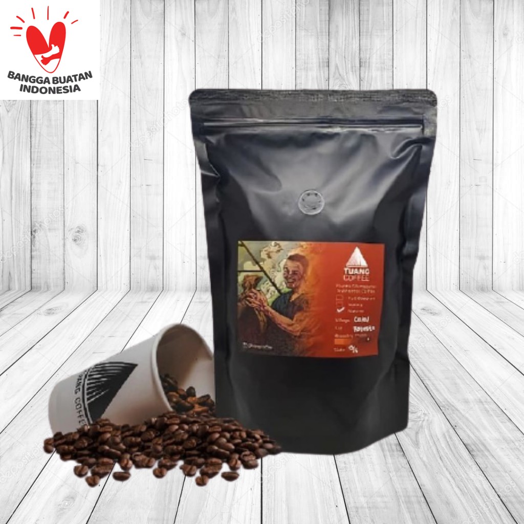 

BIJI KOPI BUBUK MURNI NATURAL ROBUSTA FLORES MANGGARAI PREMIUM 250gr