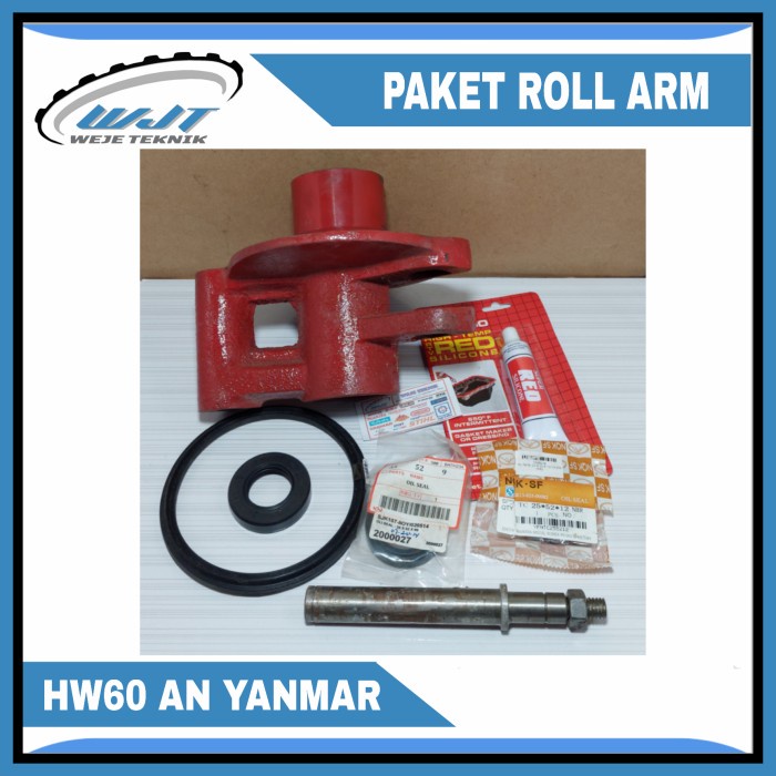 PAKET ROL ARM HW60 YANMAR KEPALA KAMBING MESIN PECAH KULIT PADI