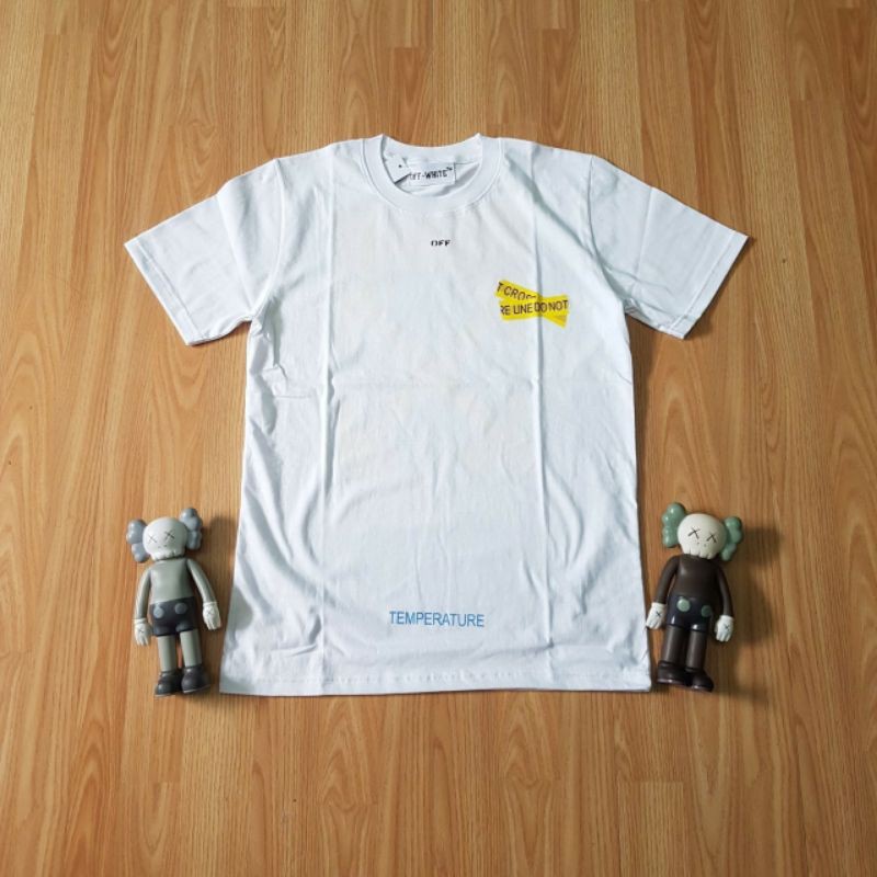 KAOS DISTRO PRIA OFF WHITE FIRE LINE WHITE PREMIUM
