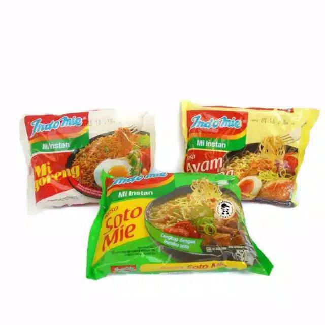 

Indomie kuah / indomie goreng Mie instan