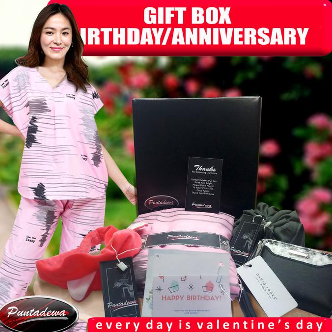 KADO ULTAH CEWEK HAMPERS VALENTINE ANNIV TEMAN ISTRI WANITA SAHABAT DG654EAFVD