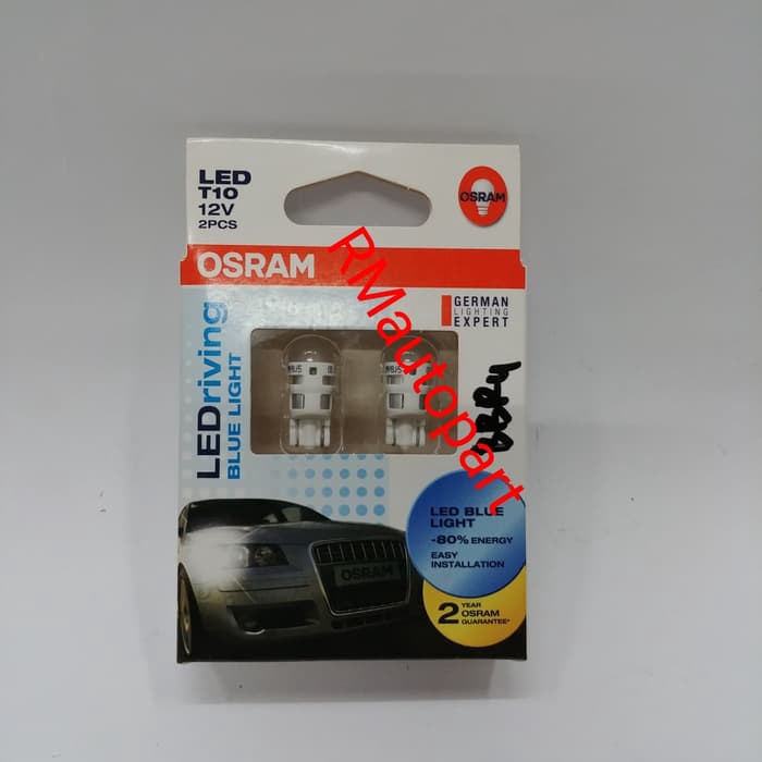 bohlam led Osram tancap T10 w5w putih - Putih