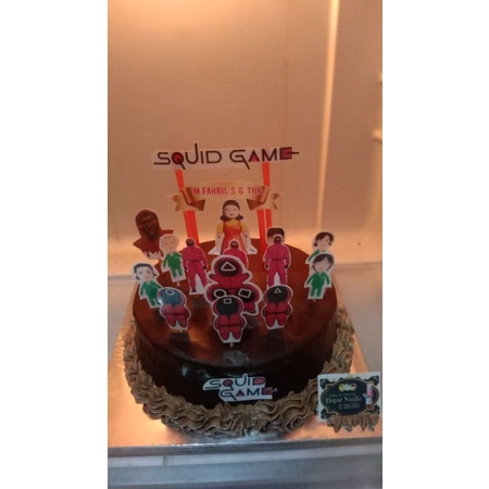 

Kue Ulang Tahun Tema Squid Game | Kue Tart | Kue Ultah Karakter | Cake Birthday