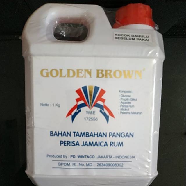 Golden Brown Jamaica Rum 1 Liter