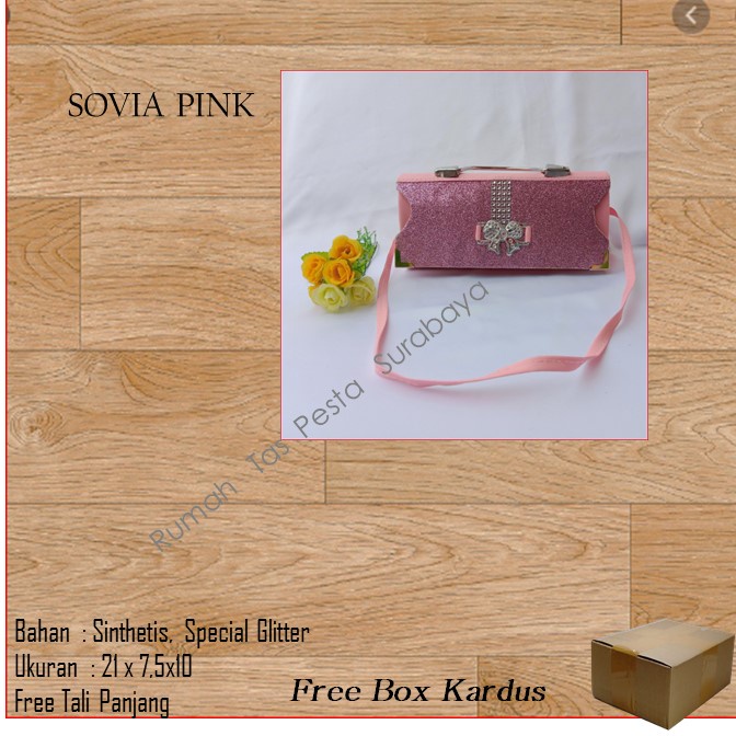 Tas Kekinian,Tas Satin,Tas Clutch,SOVIA PINK