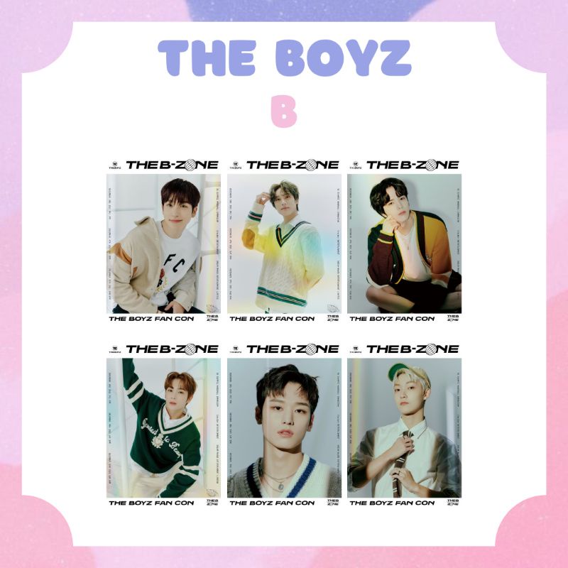 [THE BOYZ] PHOTOCARD THE BOYZ MAVERICK, THE B-ZONE, ATHLET CLUB #4 ‼️BACA DESKRIPSI‼️