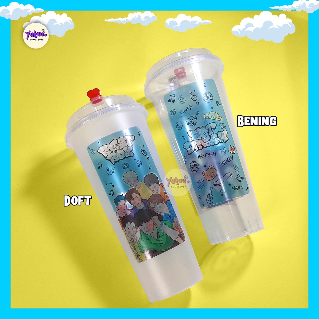 NCT DREAM BEAT BOX REUSABLE CUP Fanmade / KPOP Reusable CUP