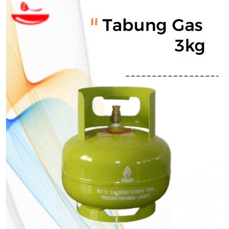 Tabung Gas 3kg 3 Kilo Kg Kosong