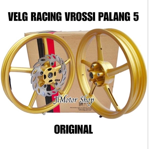 PELEK VELG RACING VROSSI VIXION NEW 150 NVA NVL ALL NEW VIXION 150 PALANG 5 - PELK VELG RACING V ROSSI VIXION NEW 150 NVA NVL ALL NEW VIXION 150 PALANG 5 VENOM SANCA PLUS PIRINGAN CAKRAM