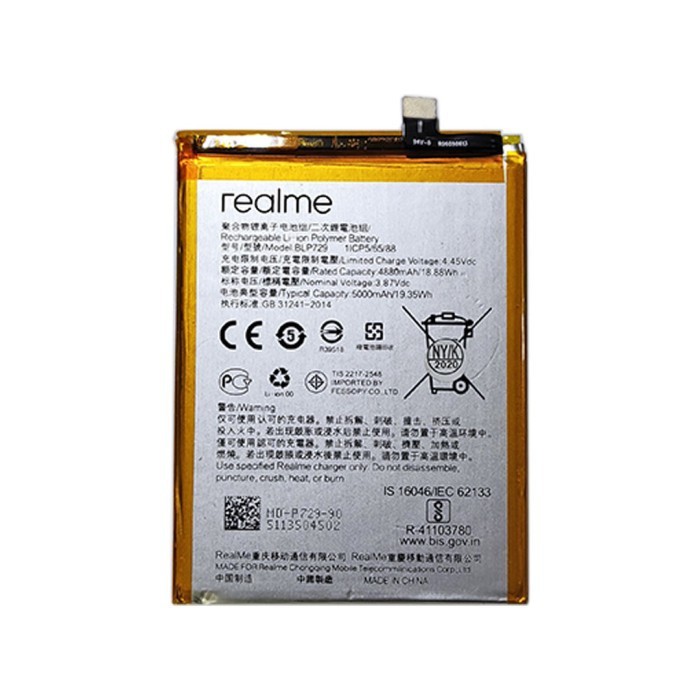 Battery Batre Baterai Oppo REALME 5 BLP729