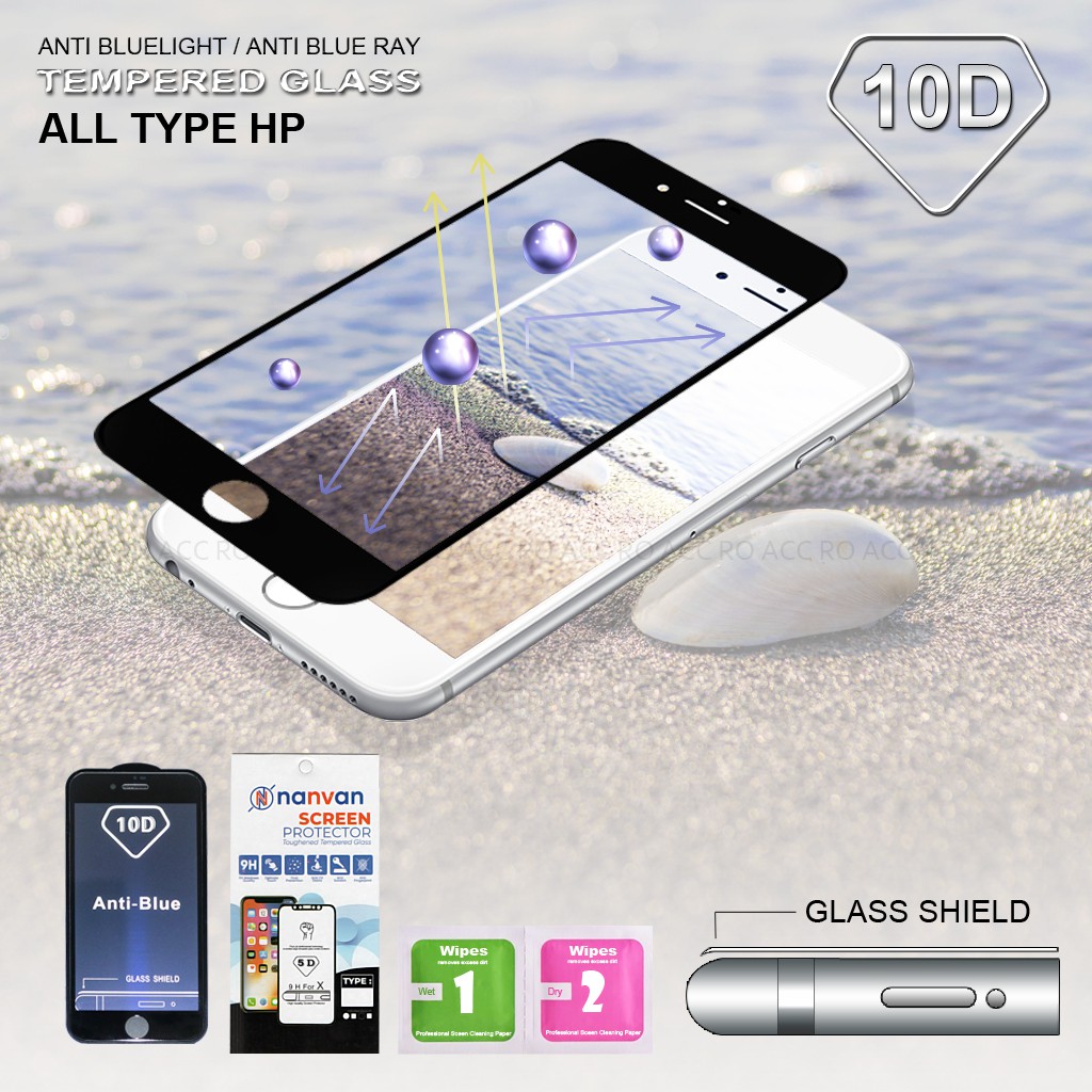 [RO ACC]BLUE TEMPERED GLASS 10D SAMSUNG A60 J8 M10 M20 M30 A6 A8 J4 J6 A7 2018 J4+ A8+ A8 STAR A6+
