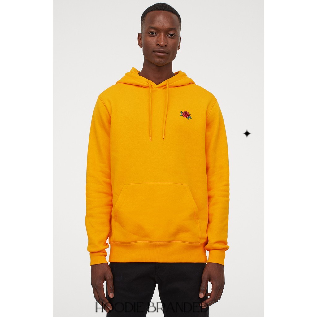 SWEATER HOODIE H&M ROSE LOGO YELLOW HNM SALE CREWNECK H&M SWEATER HOODIE PRIA SWEATER OVERSIZE SWEAT