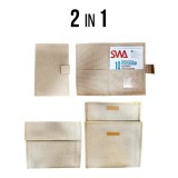 

2 in 1 Bisnis Map Folder Dokumen File Karung Goni-Map Folder Stationery A4