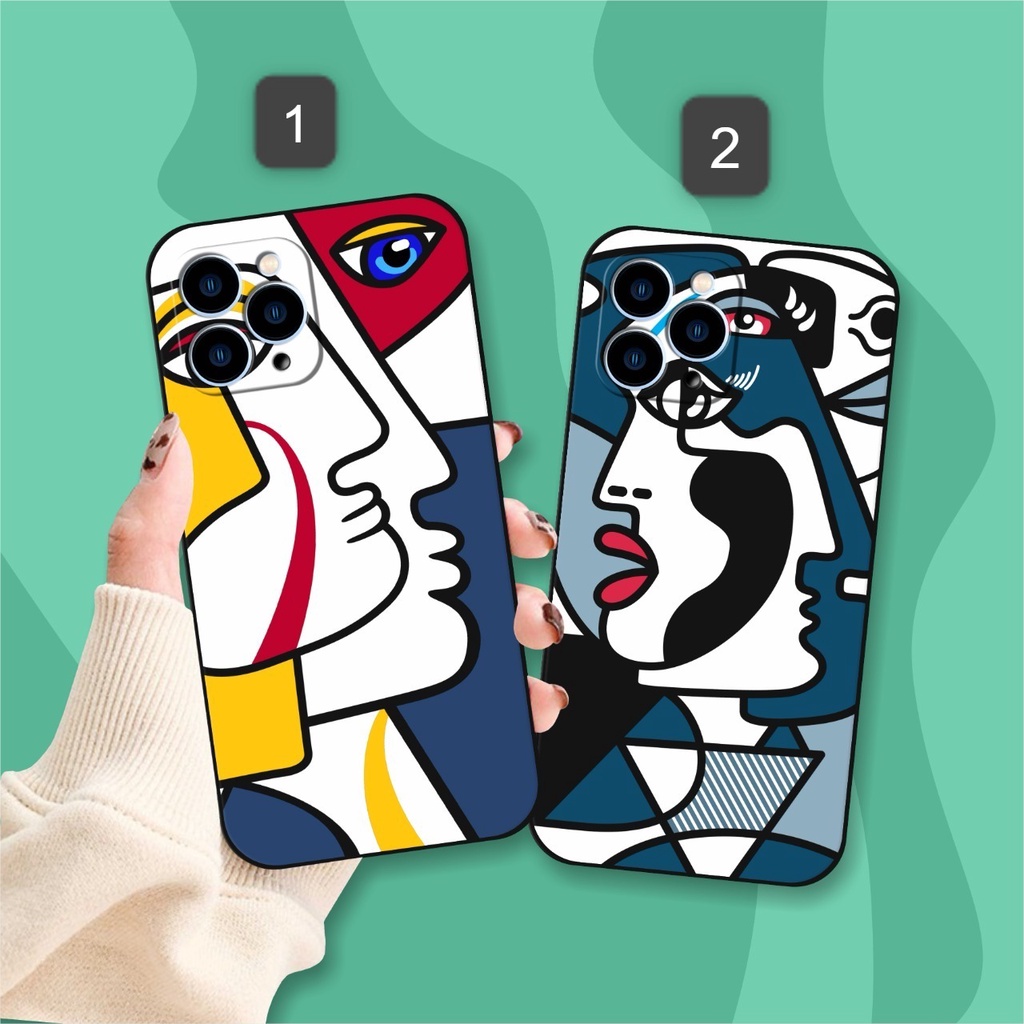 PRINTING LENS PROTECTOR ABSTRAK case redmi note 11 pro 5 5a 7 8 9 pro mi 11t pro a1 2022 12c pocophone m5