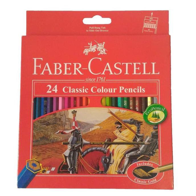 

Sale!! Pensil Warna Faber Castell 24 Classic Terbaru