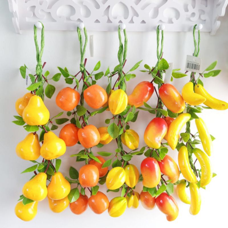 

BUAH ARTIFICIAL/BUAH PALSU DEKORASI DAPUR CAFE SAYUR IMITASI