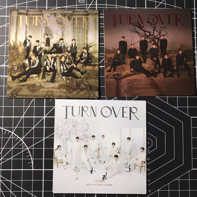 [ready stock] postcard pc air kit kihno turn over tear drop sf9