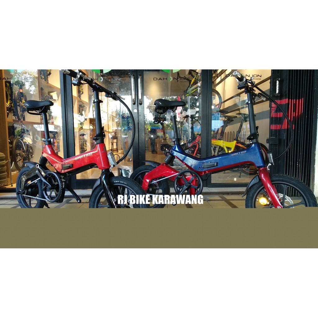 Folding E Bike United IO 16 inch Magnesium