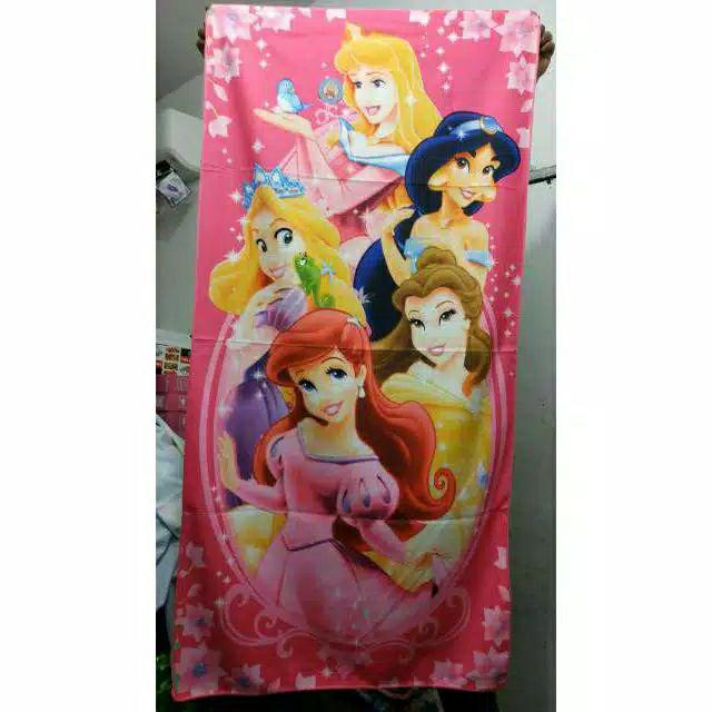Handuk Karakter Motif Princess
