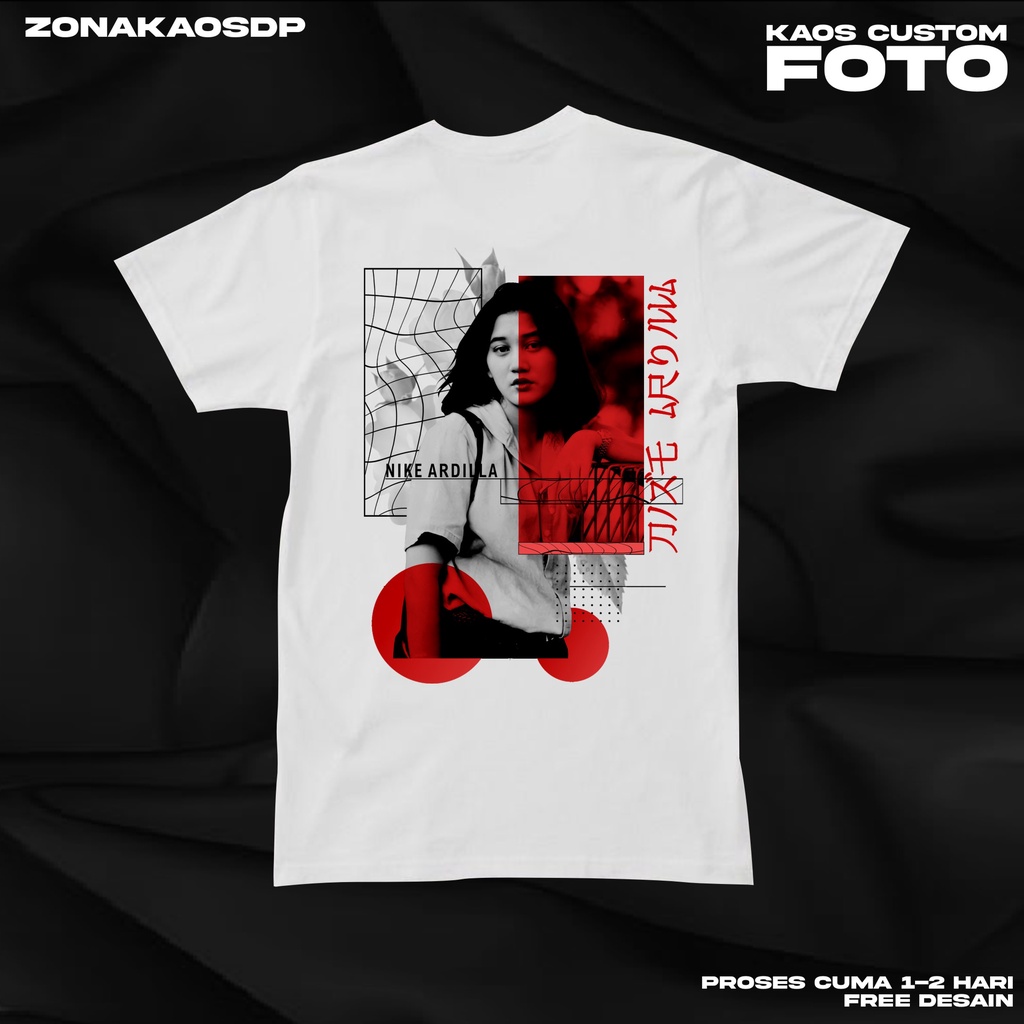 Kaos Nike Ardilla / NAFC baju Nike Ardila / Kaos Sablon Custom DTF / T Shirt Aesthetic Streewear JAP