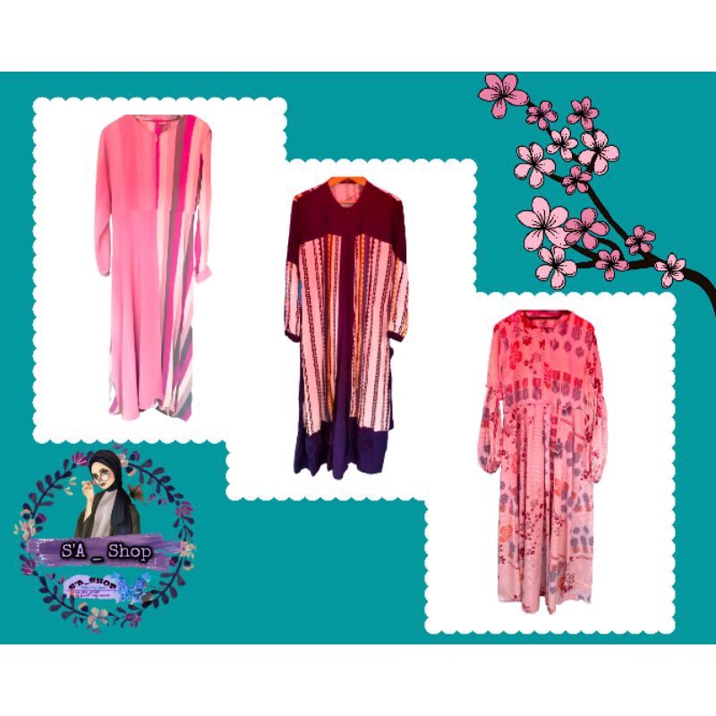 DRESS 2021 MODEL BARU /GAMIS MEWAH