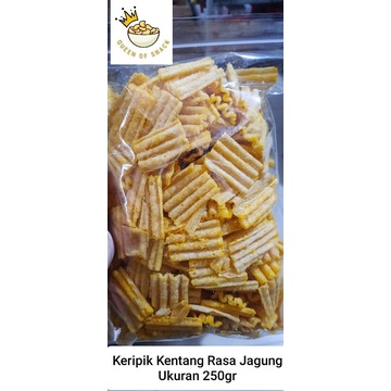 

ANEKA CEMILAN KILOAN / KERIPIK KENTANG RASA JAGUNG BAKAR 200GR / KERIPIK KENTANG / KERIPIK RENYAH / RASA JAGUNG / KERIPIK KILOAN MURAH / ANEKA MAKANA RINGAN / SNACK / KERIPIK KENTANG KILOAN MURAH