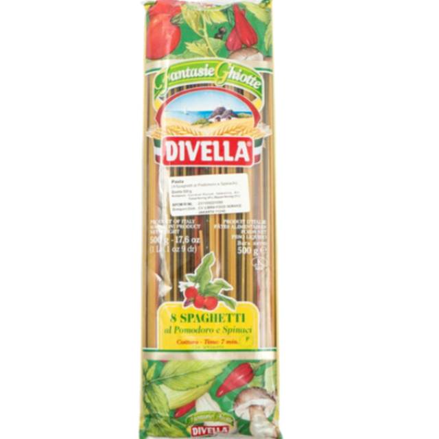 

Divella Spaghetti Pomodoro Spinaci 500g