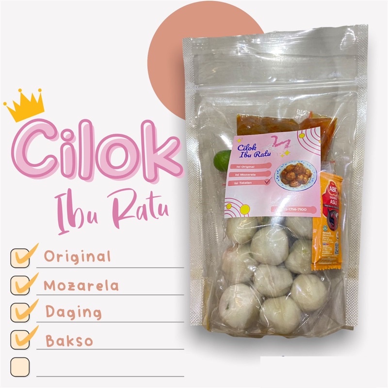 

CILOK IBU RATU RASA MOZARELLA