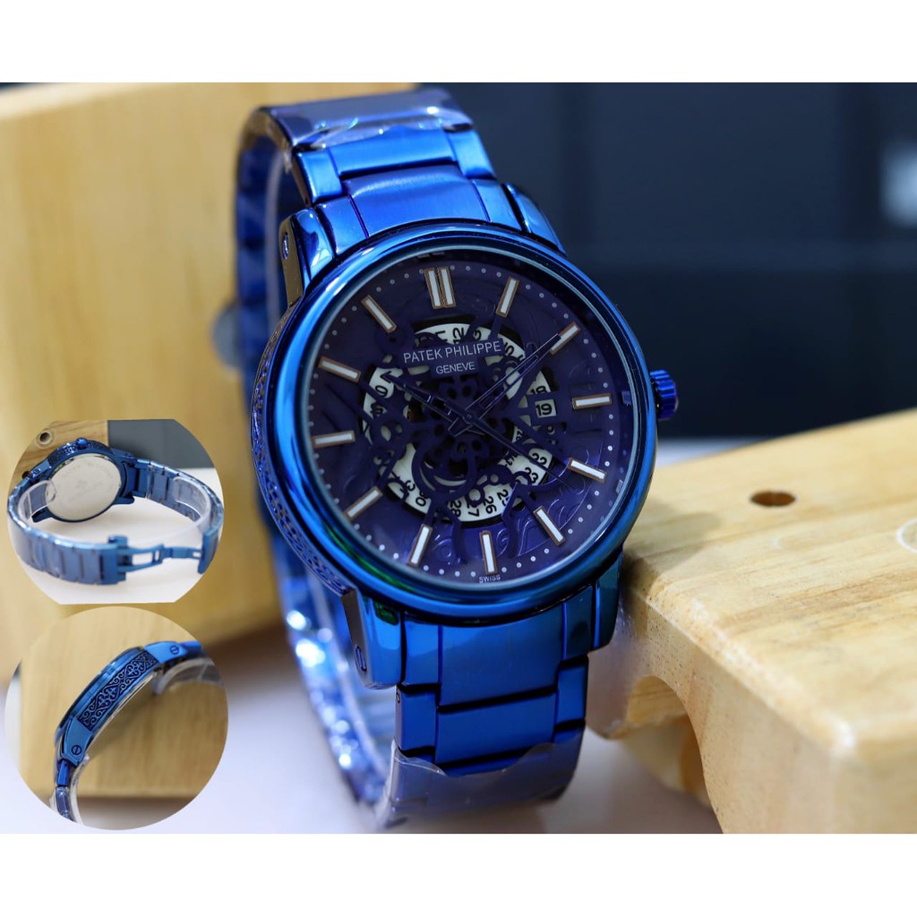 JAM TANGAN PRIA RANTAI MURAH PATEK