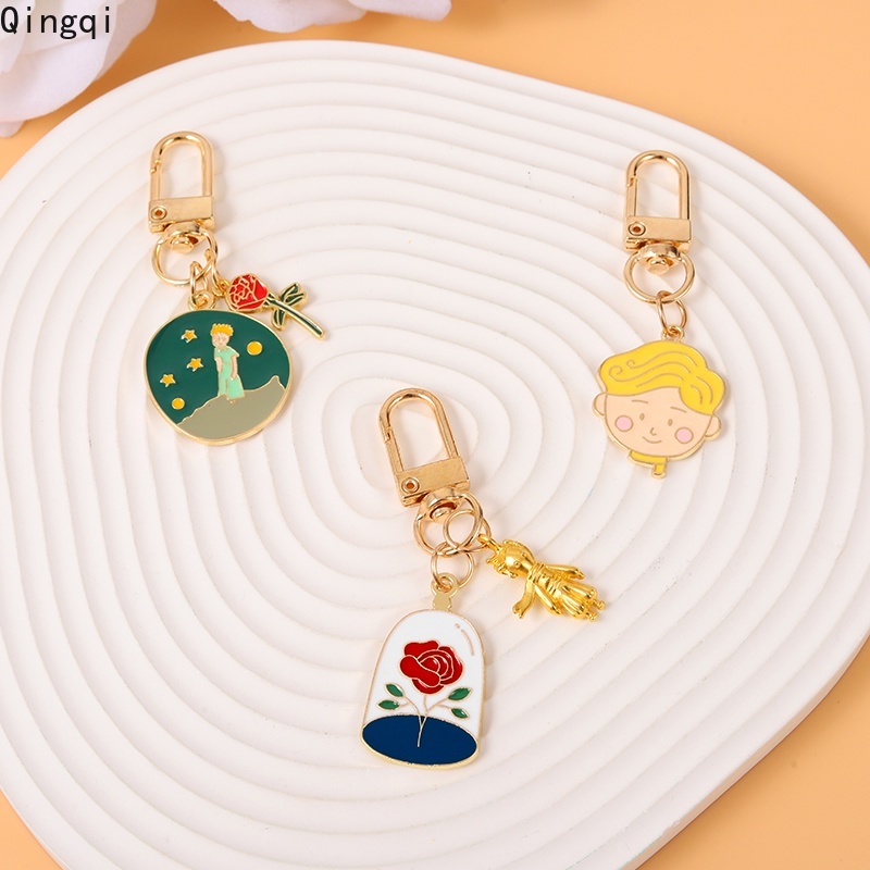 Gantungan Kunci Bentuk Pangeran Kecil Rubah Planet Universe Untuk Tas