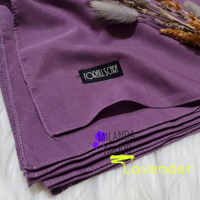 Hijab Segiempat Voal Ansania ForalScarf 110X110 CM-Lavender