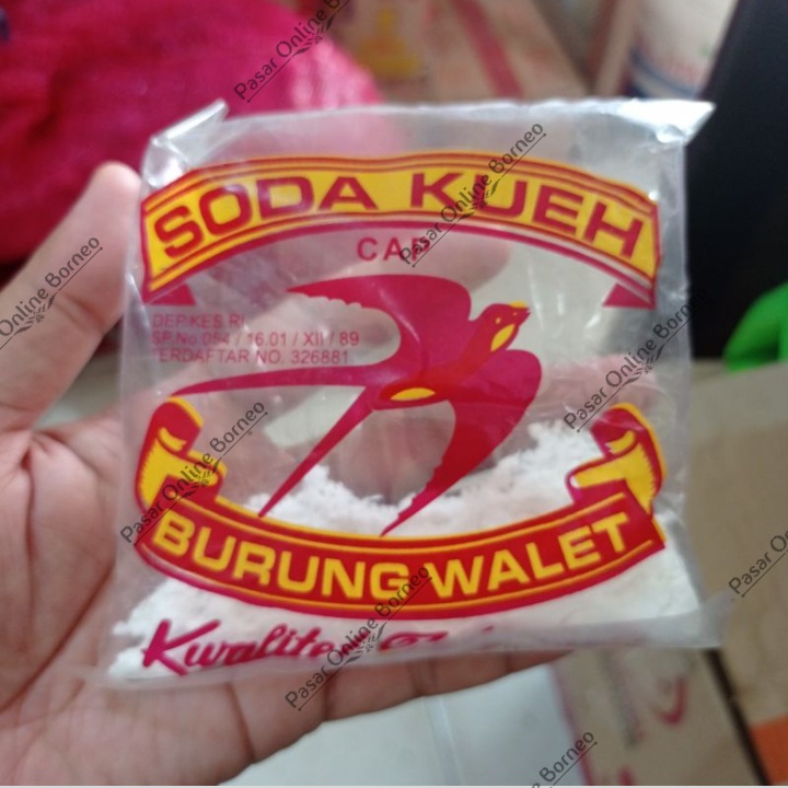 Soda Kue Cap Burung Wallet 100 Gram