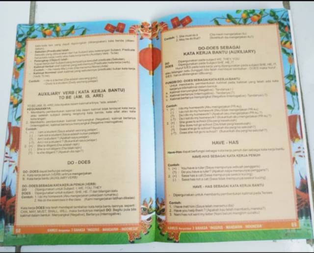 Kamus 3 Bahasa Inggris Mandarin Indonesia FULL COLOURPENULIS : M.RIDHA.S.SI-2