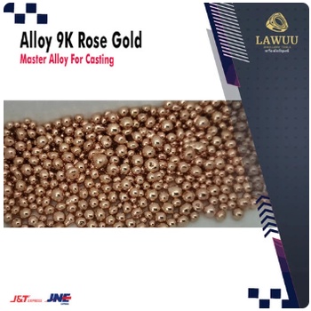 9K Rose Gold Alloy, Alloy Granules For Casting, Hi quality